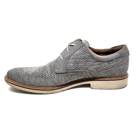 Florsheim Knit Oxford Shoes Mens 10.5 Gray Casual Derby Lightweight Comfort main image 4